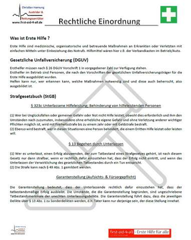 Rechtslage