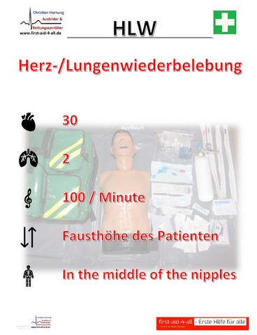 Wiederbelebung bei Erwachsenen